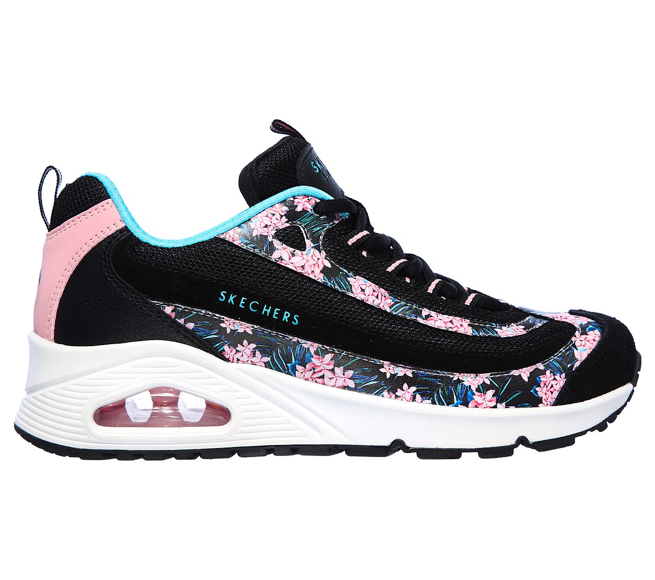 Buy SKECHERS Exclusive: Uno - Midnight Blooms Lace-Up Sneakers Shoes