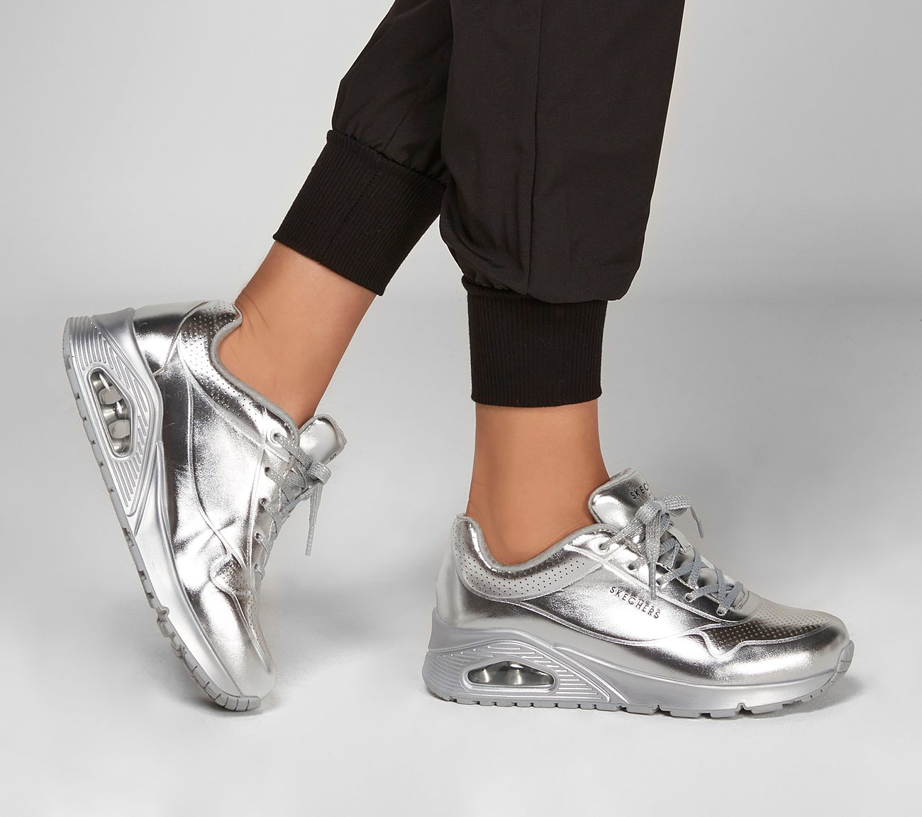 skechers metallic shoes