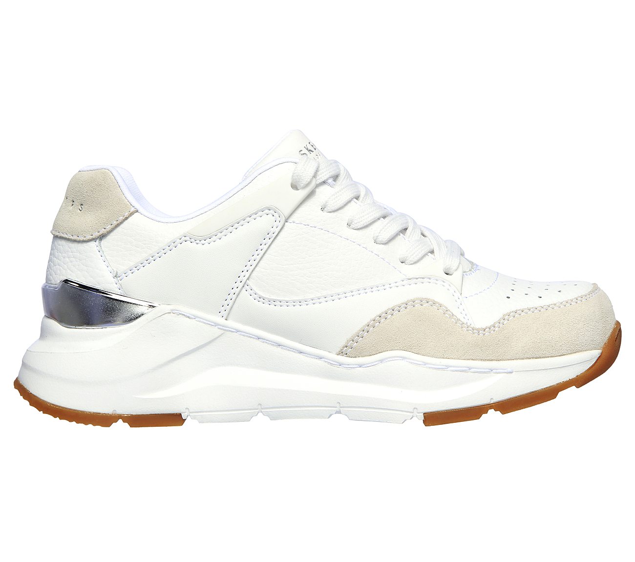 skechers rovina trainers in black