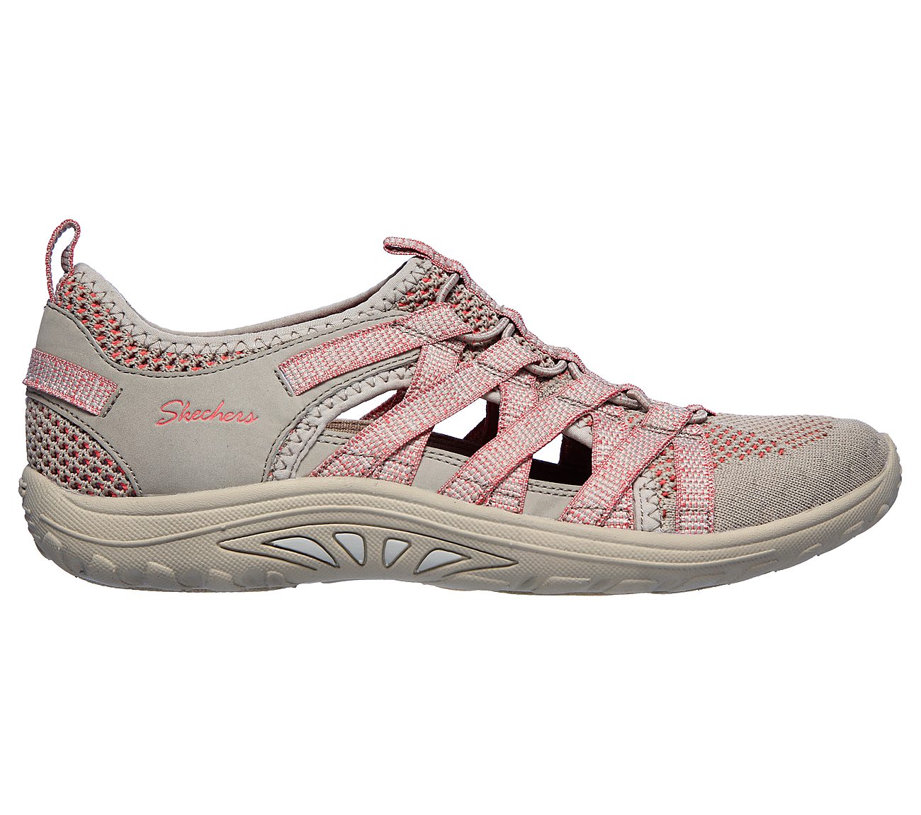 skechers relaxed fit mujer gris