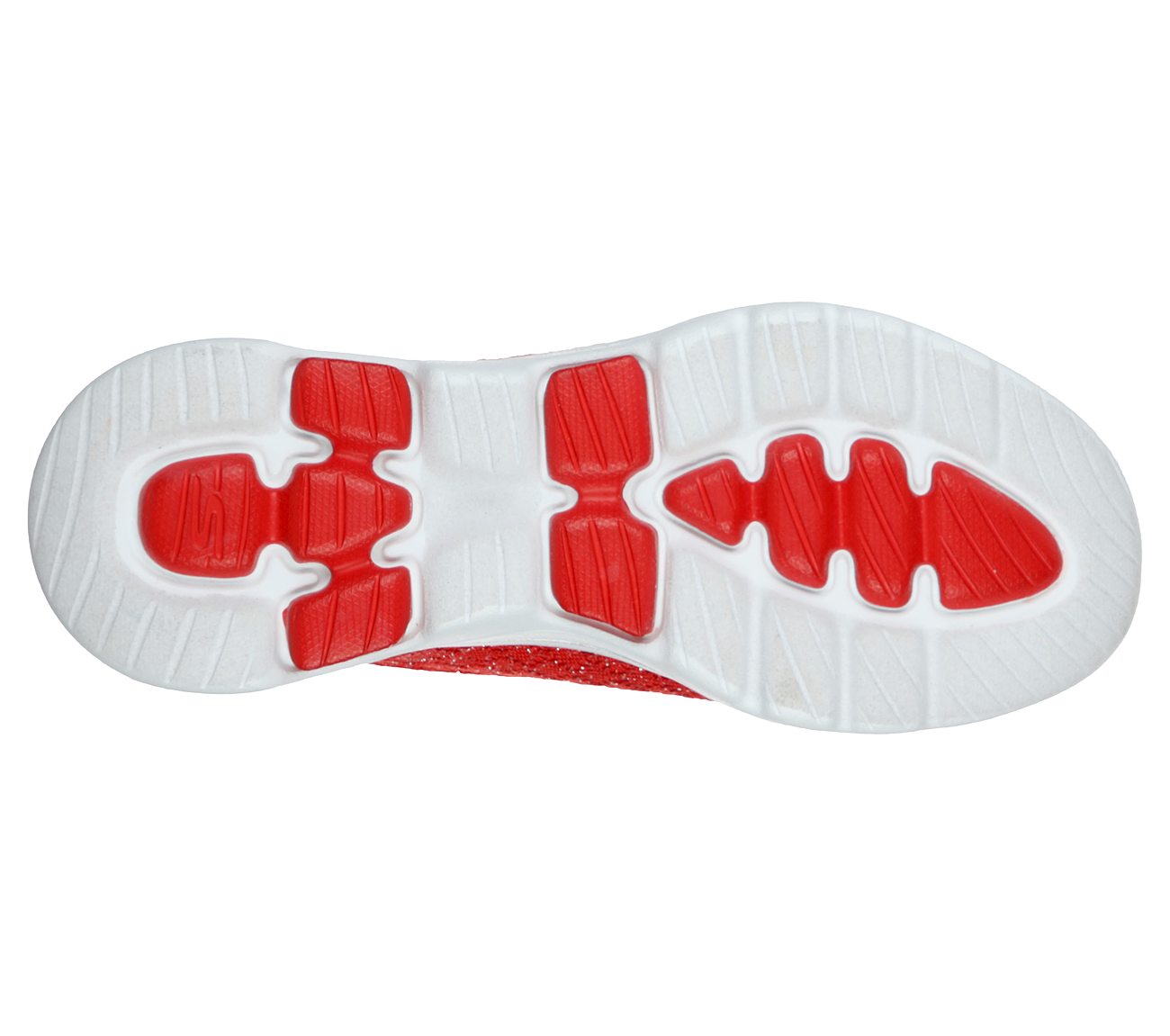 skechers go walk sparkle crochet slip on