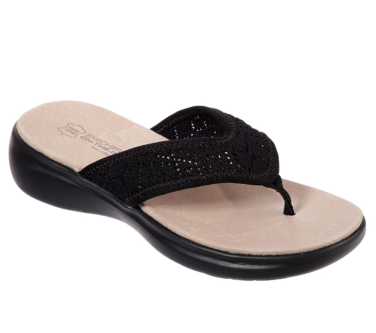 skechers on the go lightweight thong sandals