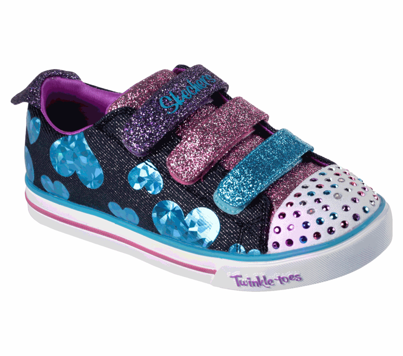Buy SKECHERS Twinkle Toes: Sparkle Lite - Flutter Fab S-Lights Shoes