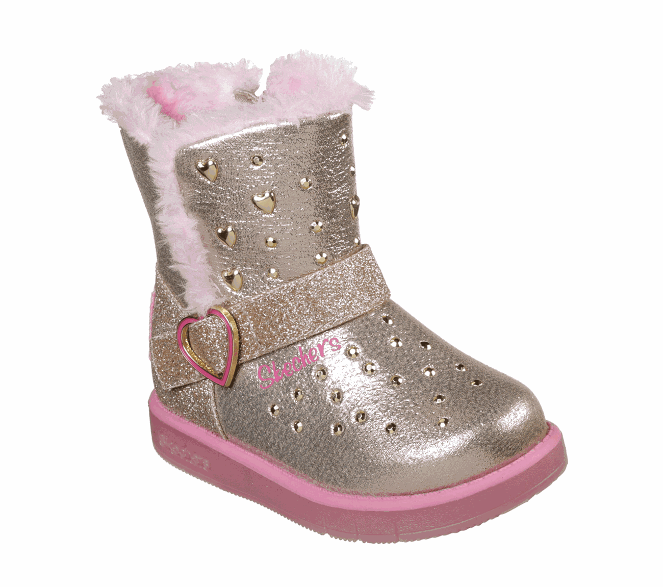 Twinkle Toes: Glitzy Glam - Sparkle Hearts — GOLD