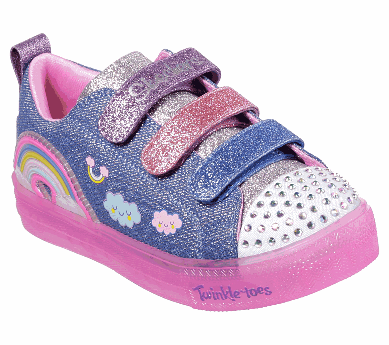Rainbow Glow Twinkle Toes Shoes