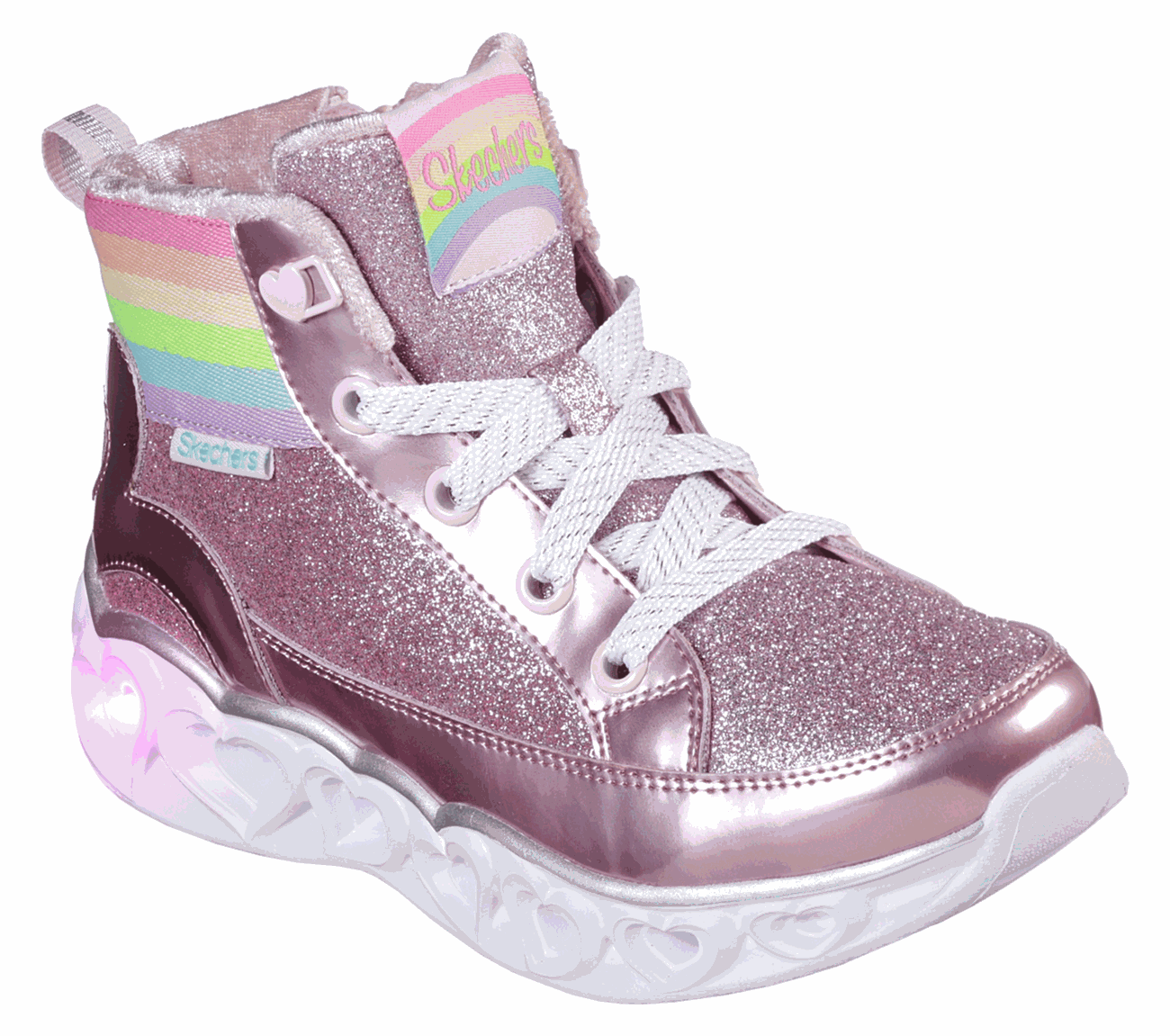 Rainbow Diva SKECHERS S-Lights Shoes