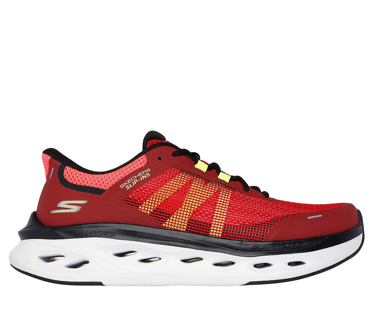Skechers Slip-ins: Max Cushioning Glide-Step - Aberdeen — RED