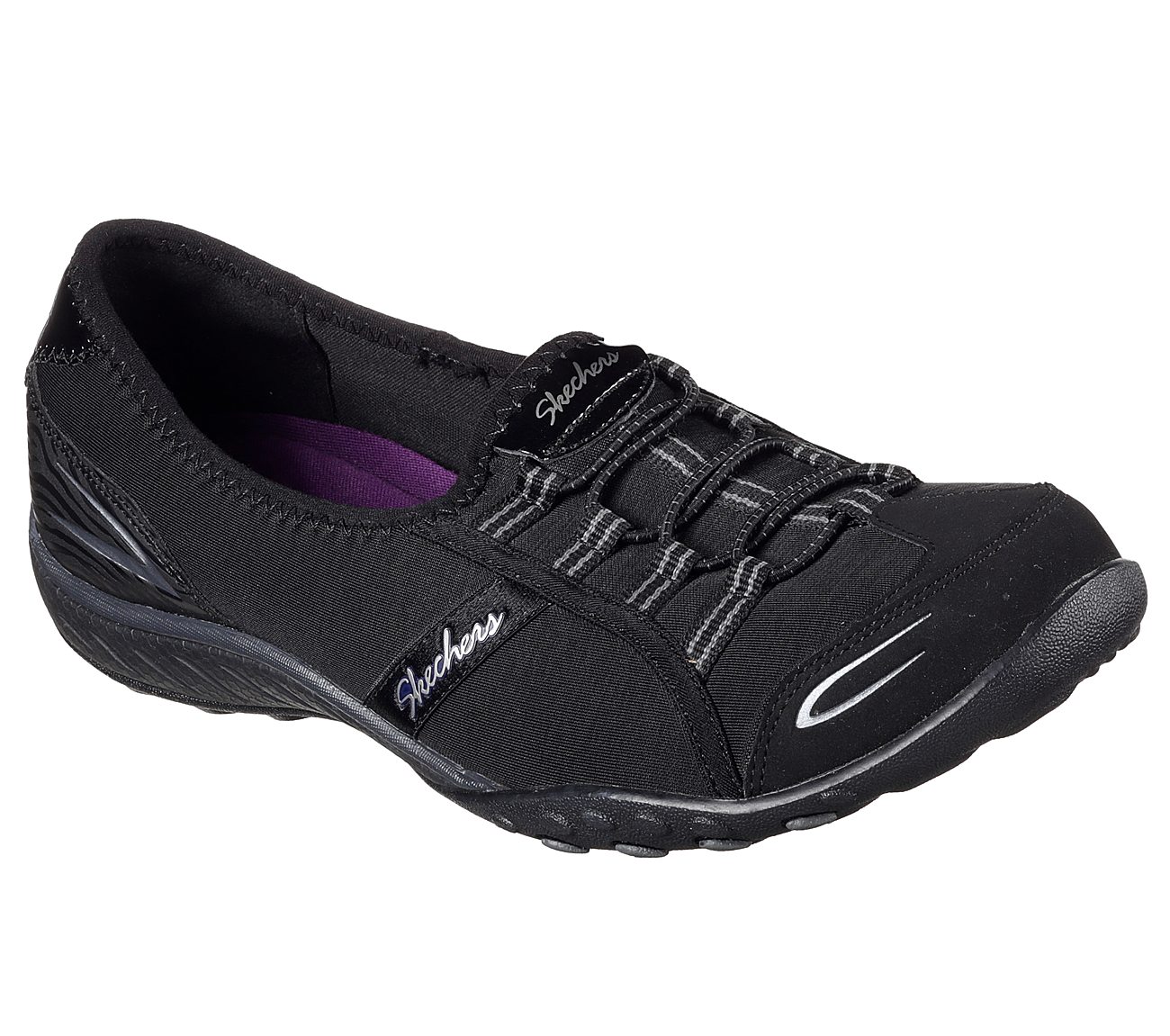 skechers breathe easy relaxed fit with memory foam trainer