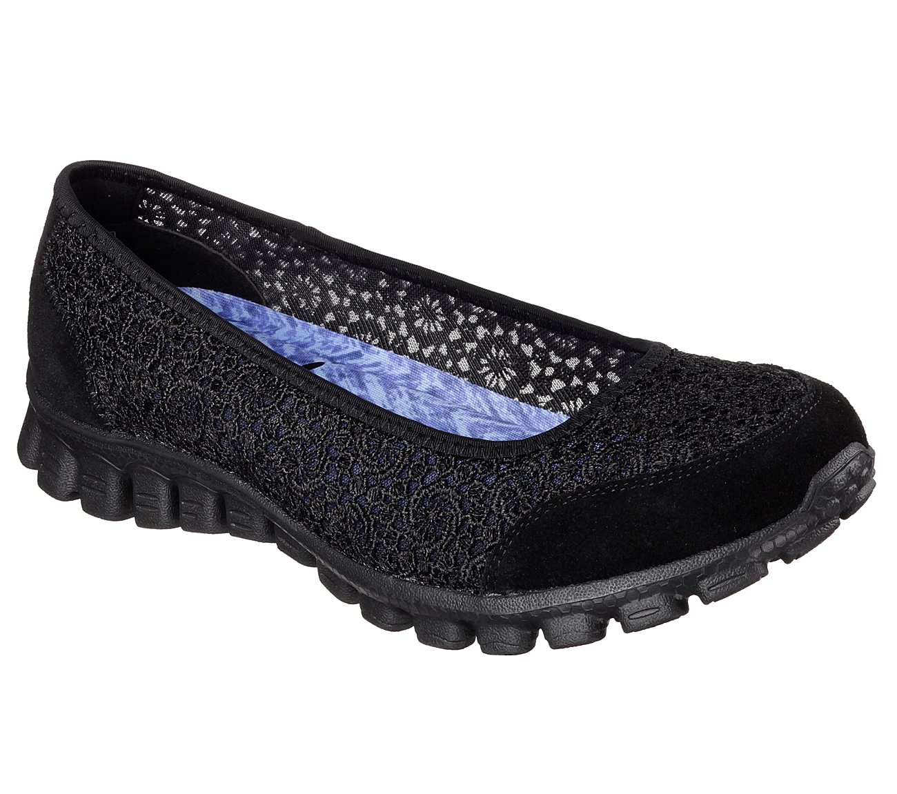 skechers women's ez flex 2 roll with it flat