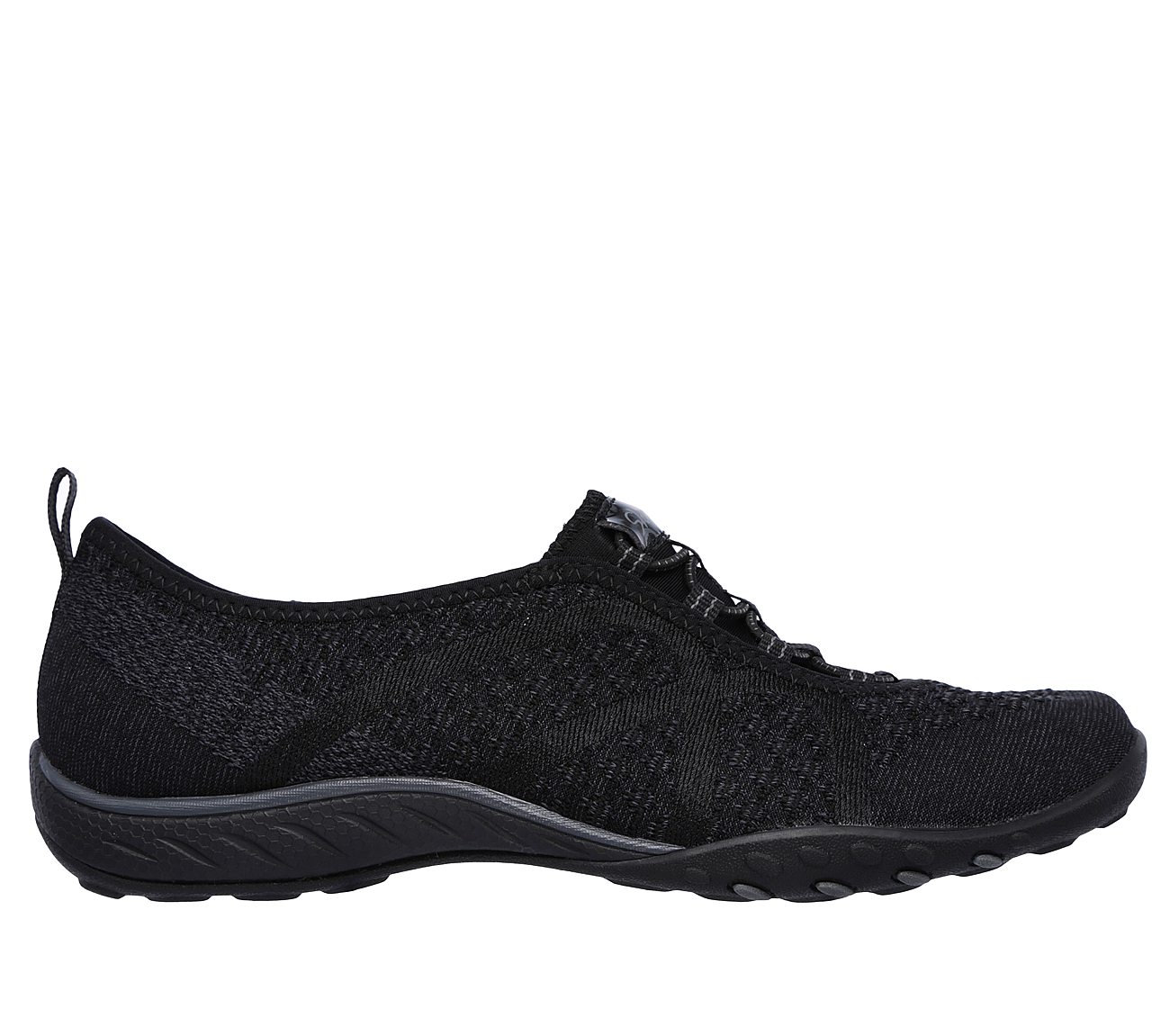 ladies skechers bungee lace tennis 