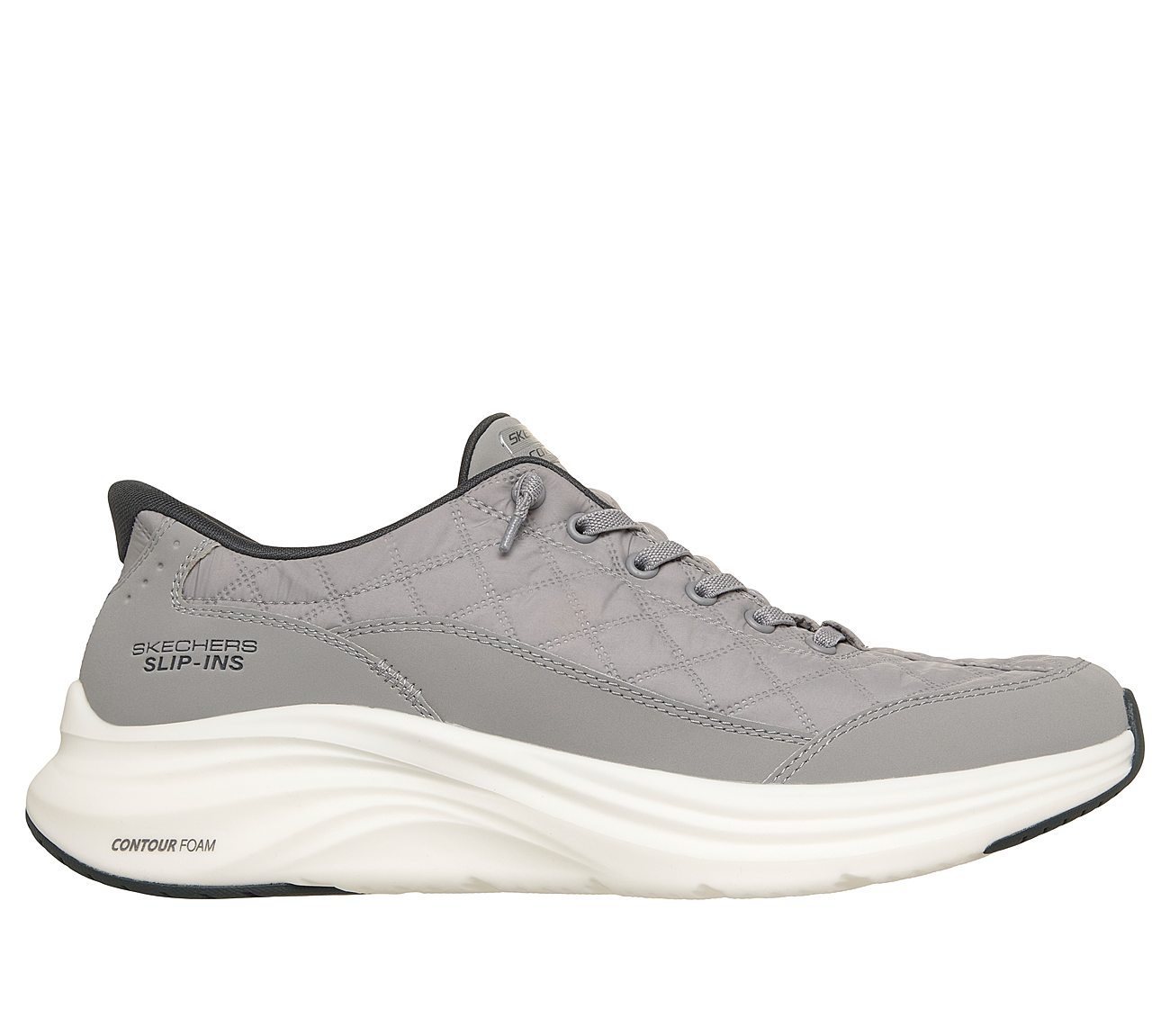 Skechers Slip-ins: Contour Foam - Cozy Fit — GRAY