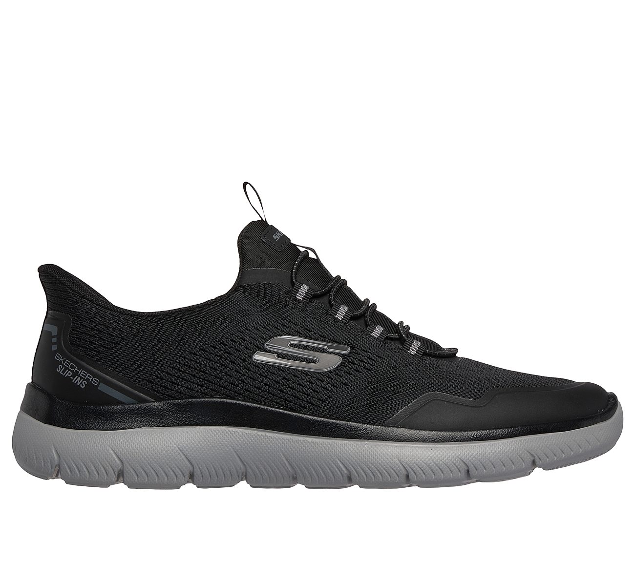 Skechers Slip-ins: Summits - Top Rate — BLACK