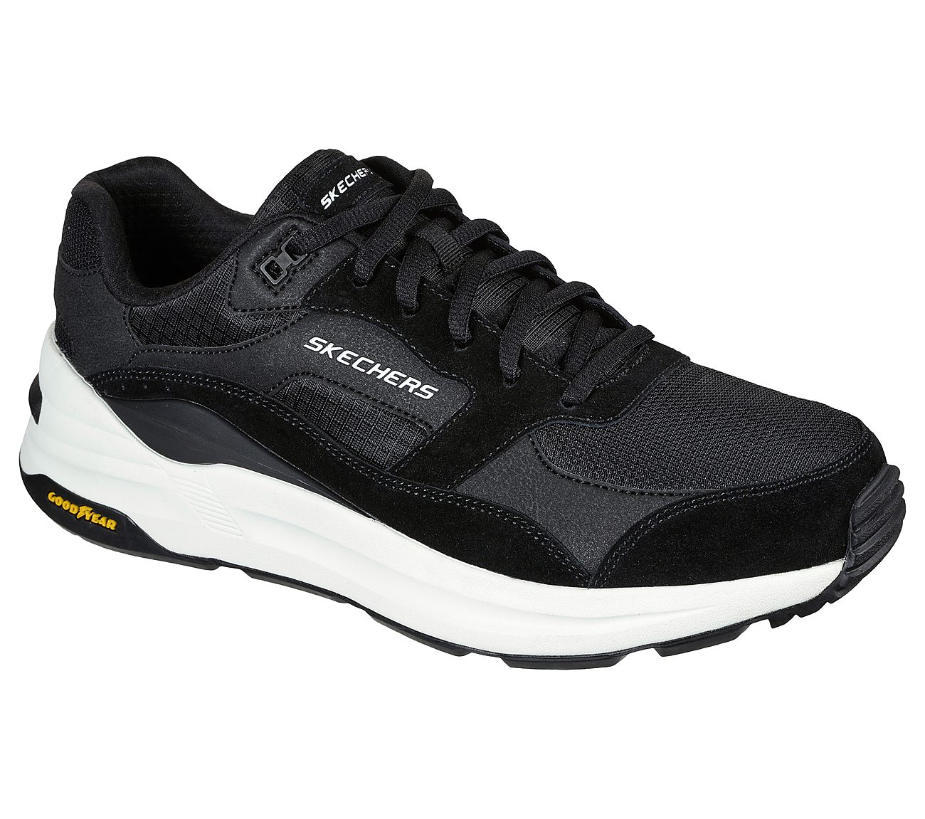 skechers global jogger black