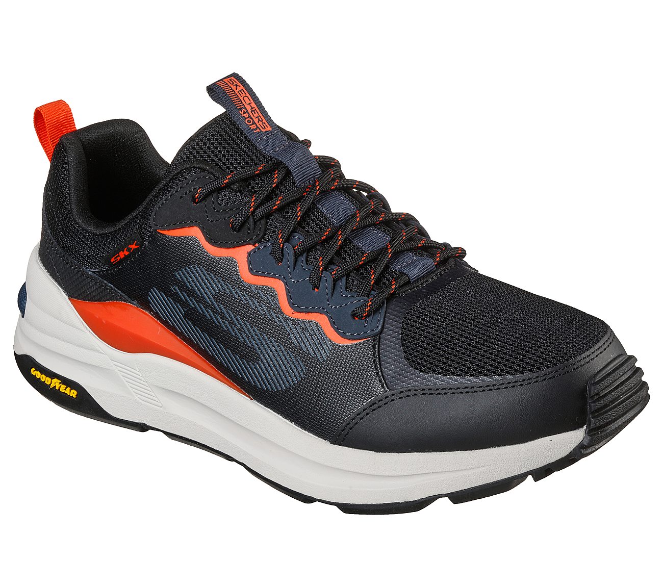 skechers global jogger black