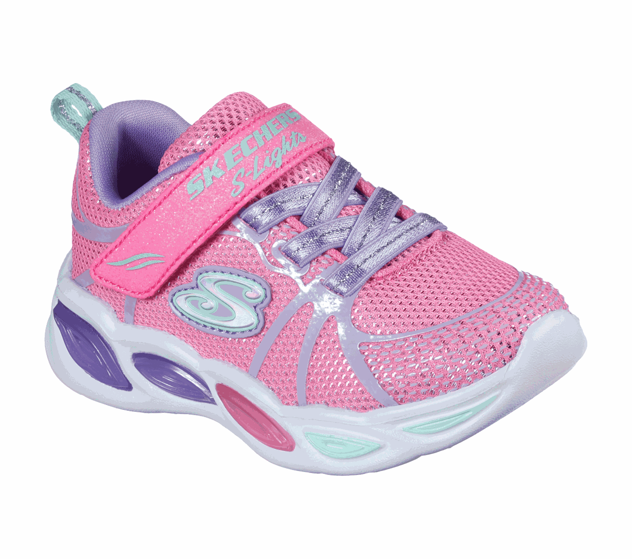 Buy SKECHERS S Lights: Shimmer Beams - Sporty Glow S-Lights Shoes