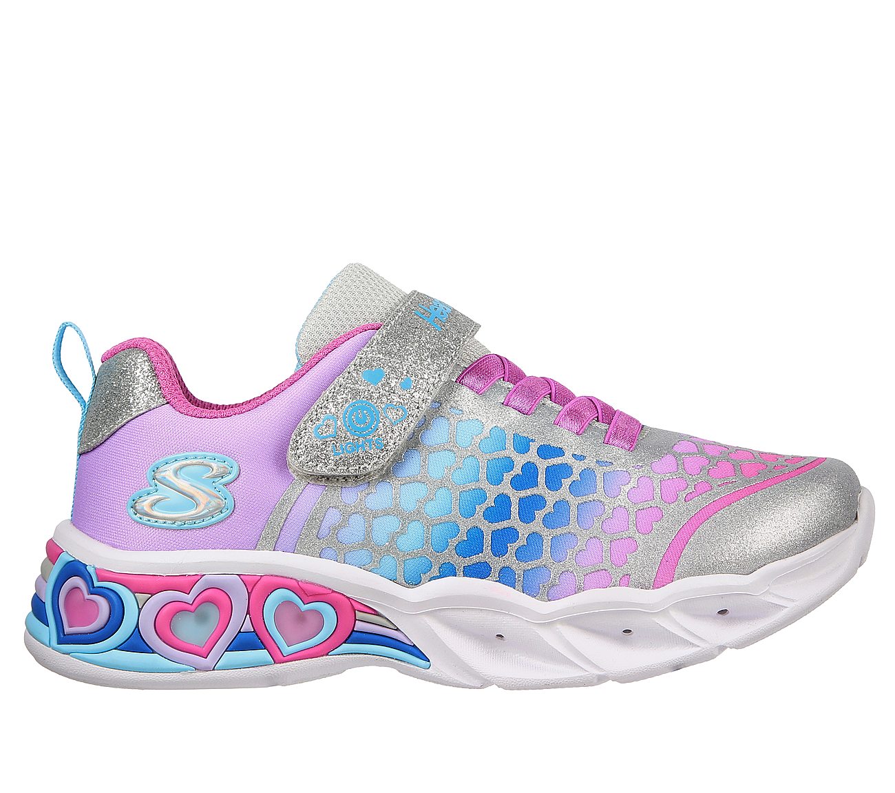 Heart Lights: Sweetheart Lights - Lovely Colors — SILVER