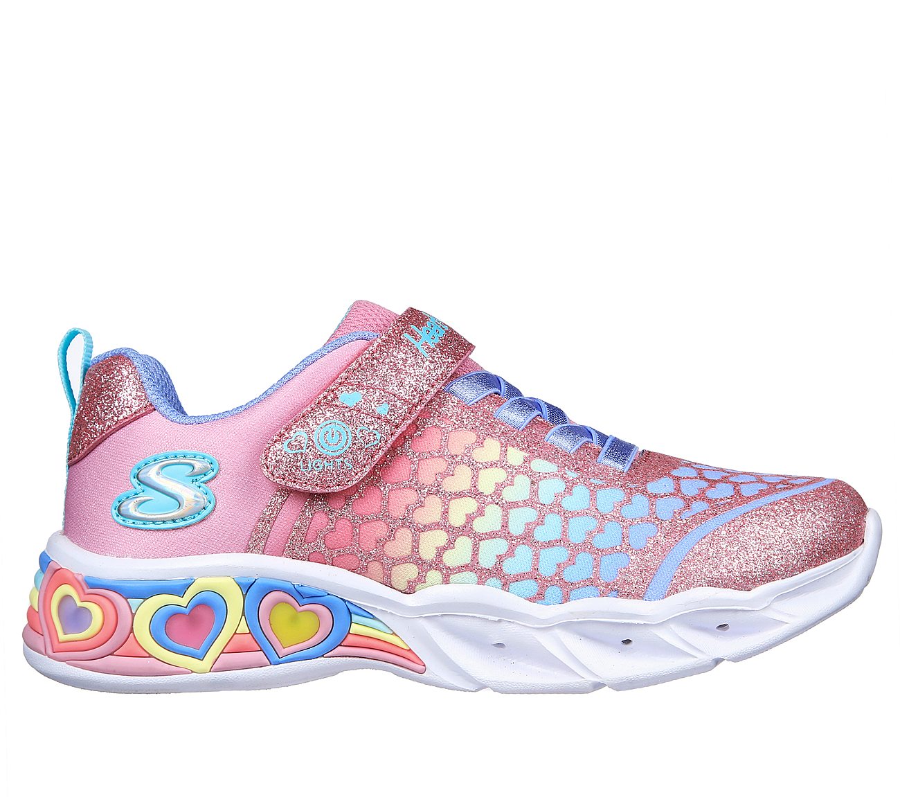 SKECHERS De ni a Heart Lights Sweetheart Lights Lovely Colors