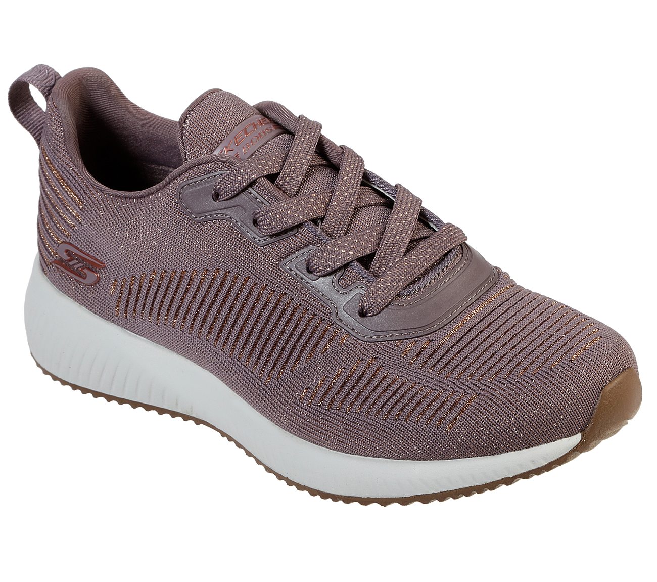 skechers bobs squad mujer marron