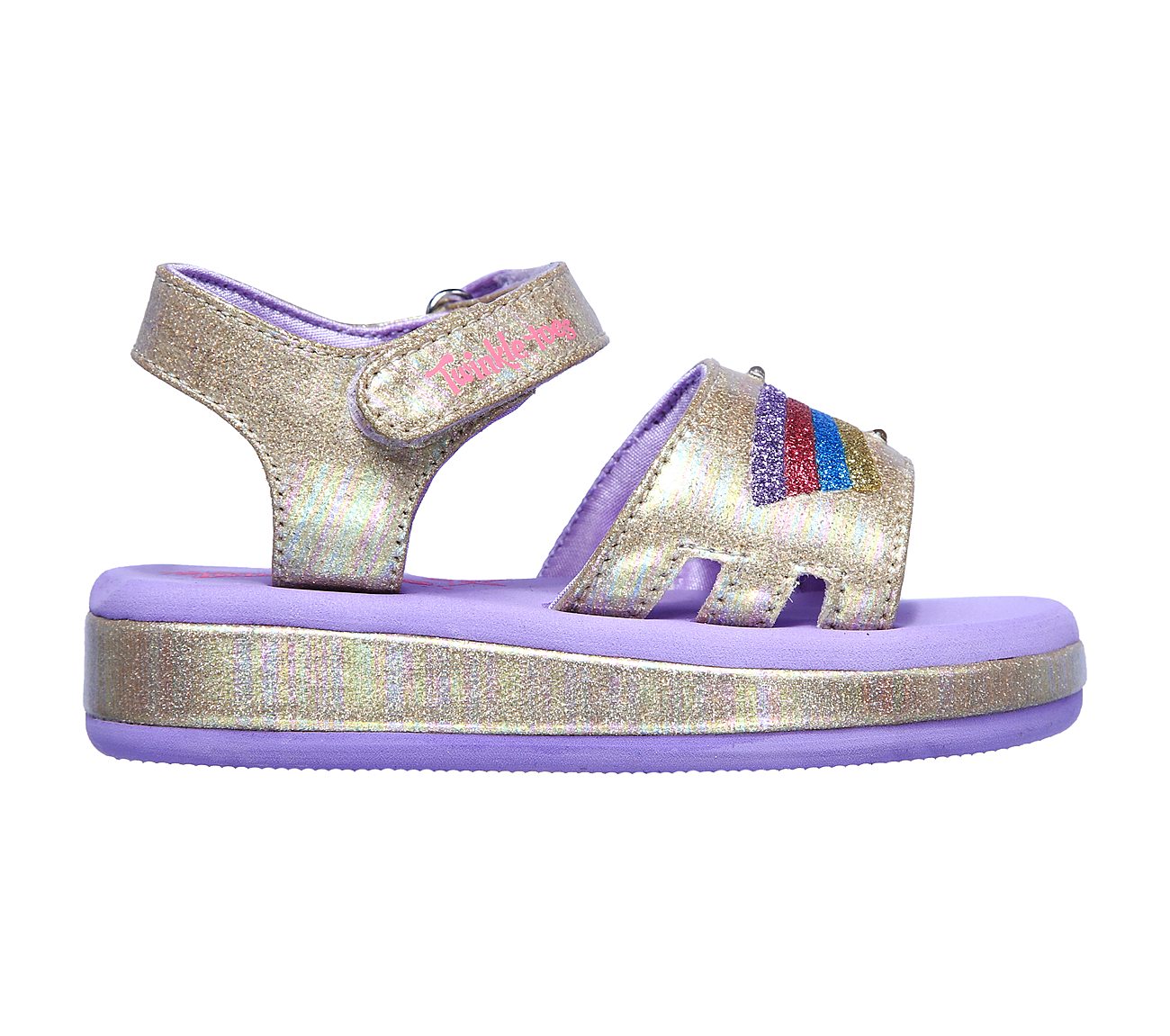 skechers twinkle toes gold