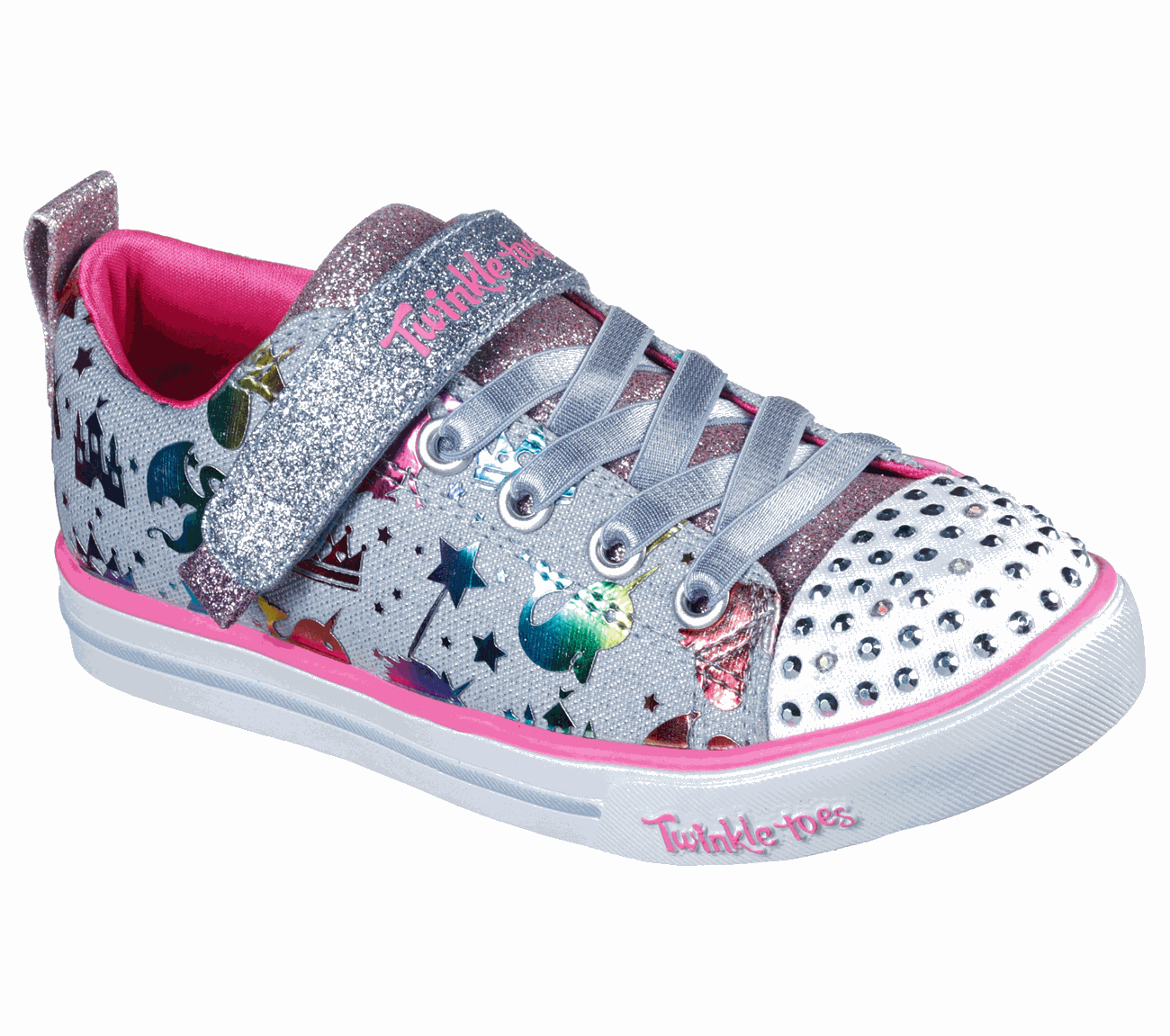 skechers twinkle toes on off button