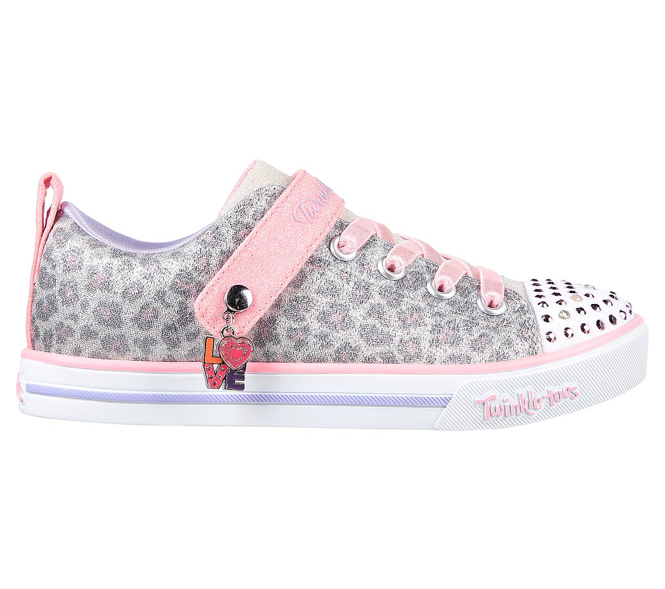 skechers twinkle toes leopard print