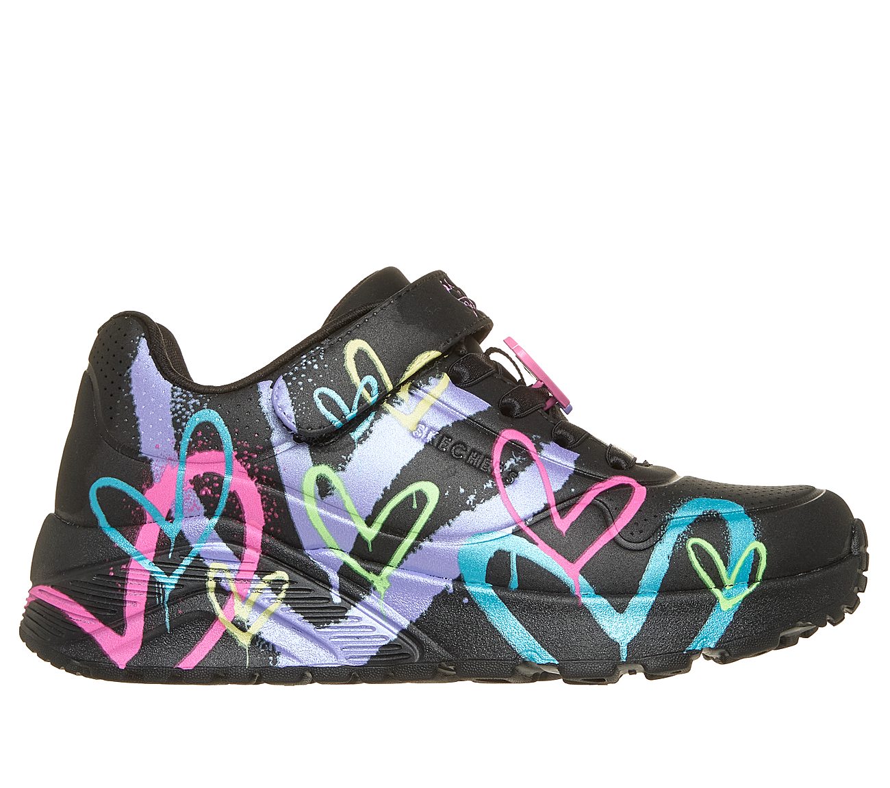 JGoldcrown: UNO Lite - Heart Status — BLACK / MULTI