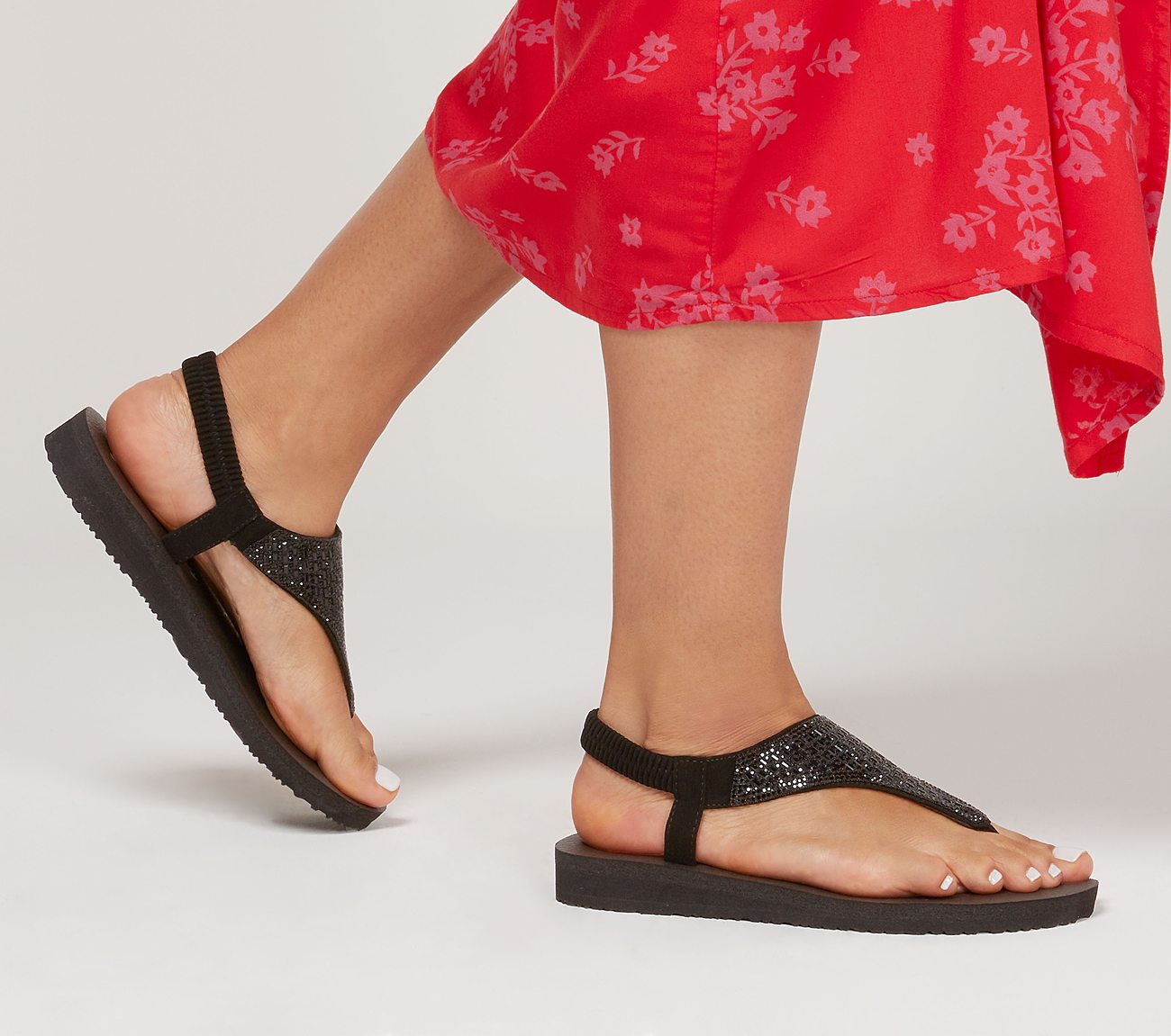 skechers cali meditation rock crown women's sandals