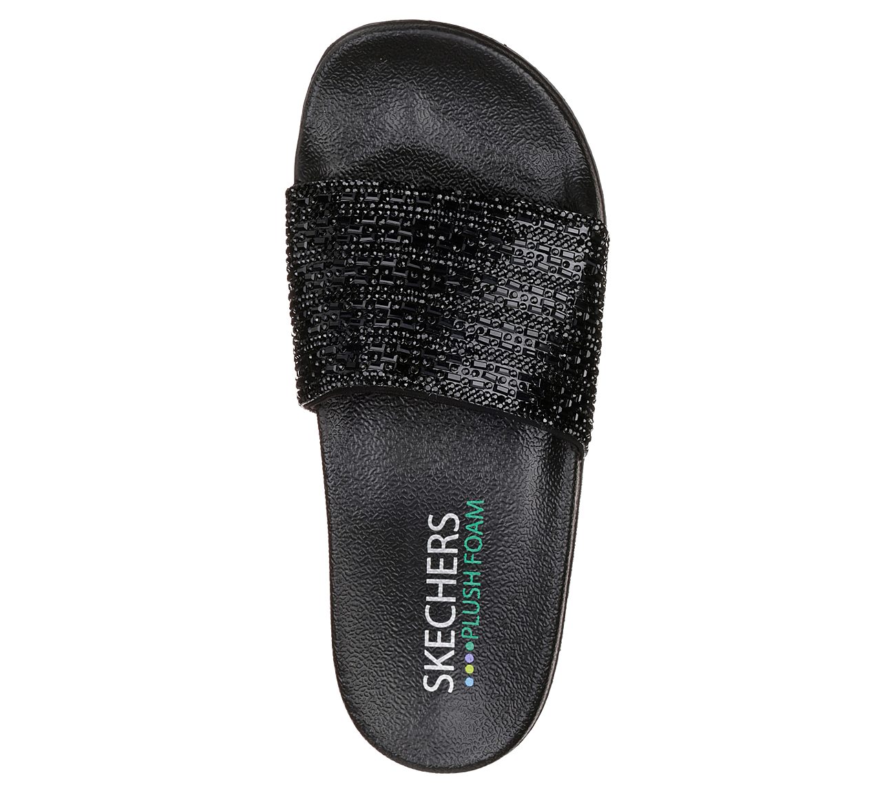 skechers plush foam sandals