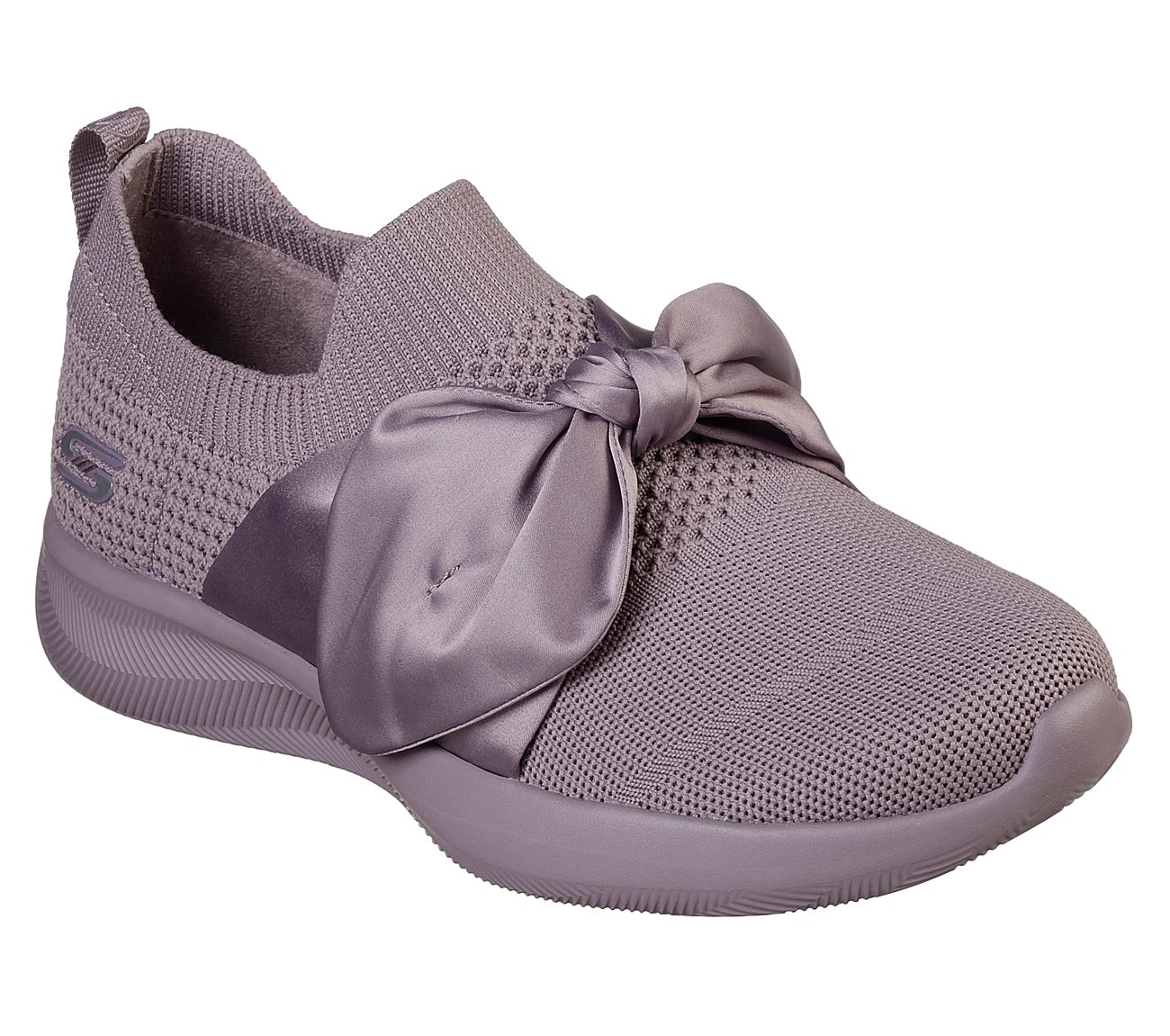 pink bow skechers