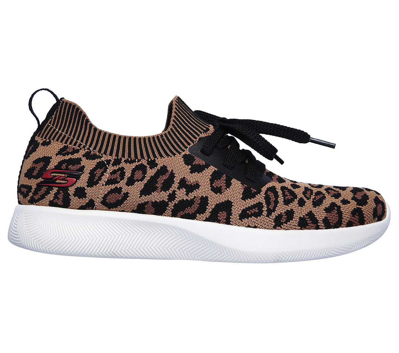skechers bobs sport squad 2 leopard