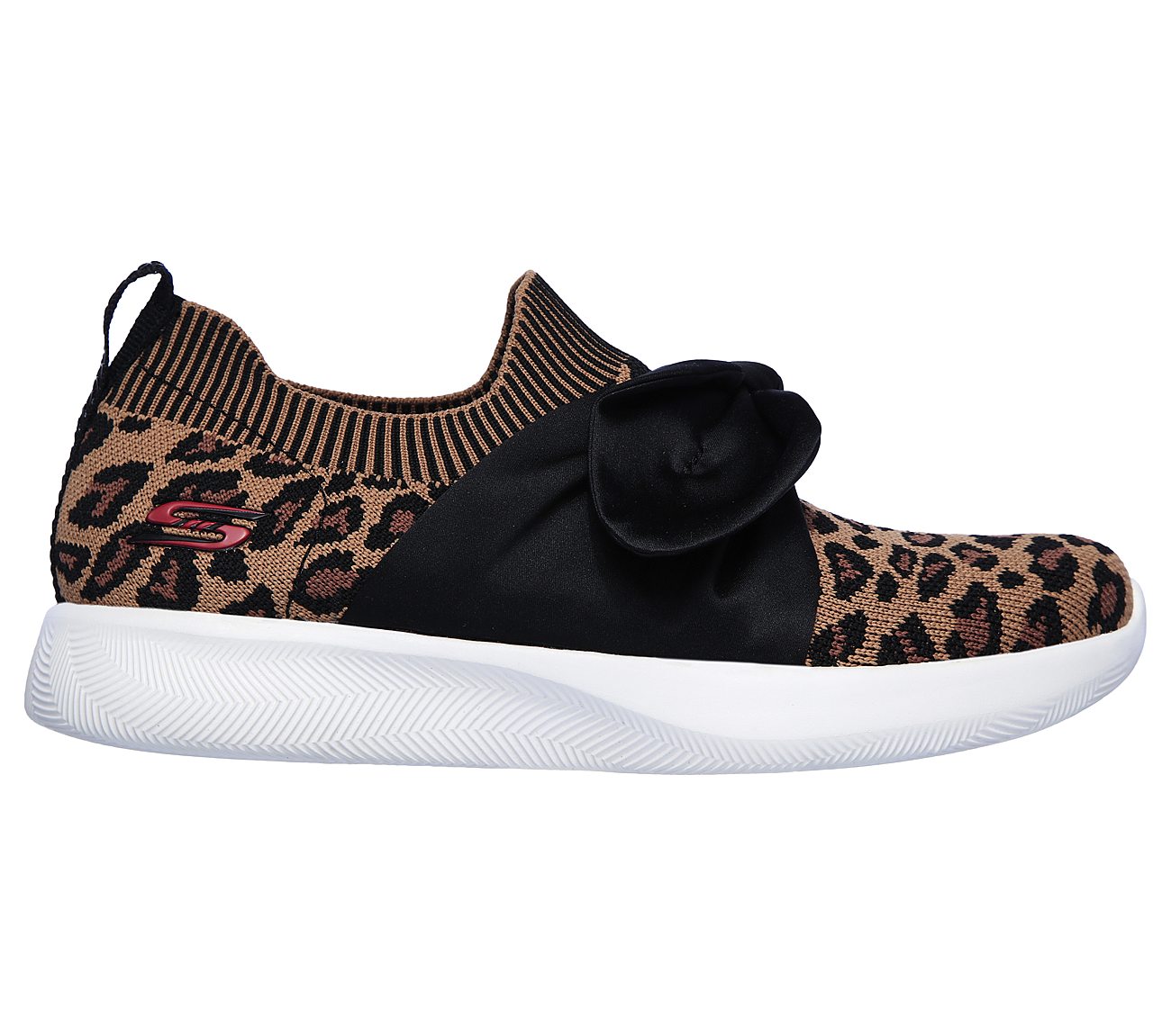 skechers bobs sport squad 2 leopard
