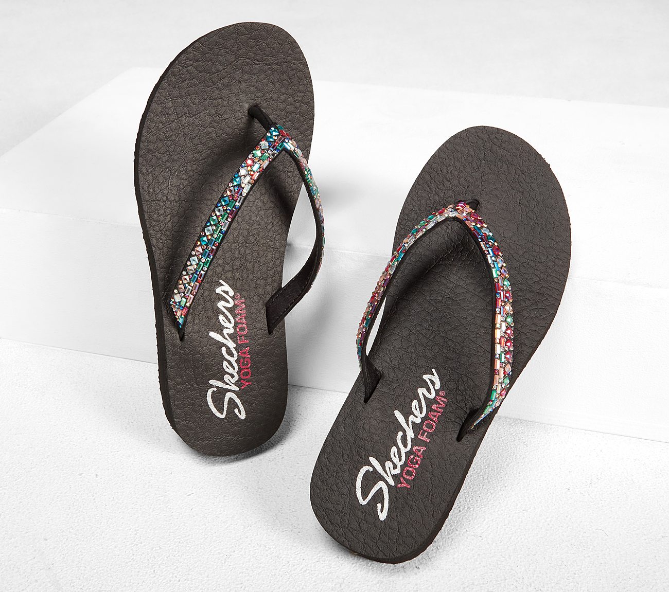 skechers meditation flip flops uk