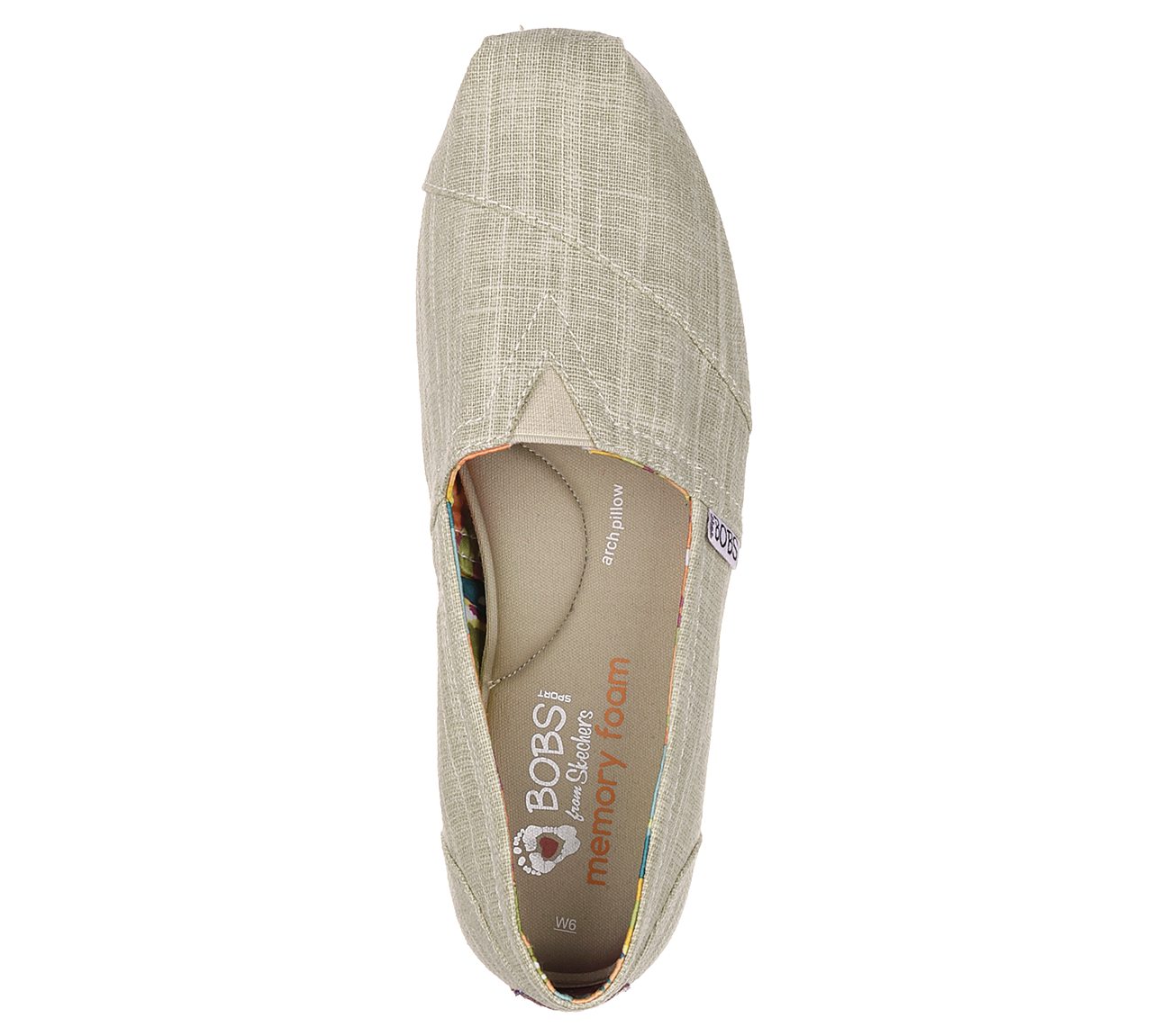 skechers memory foam beige