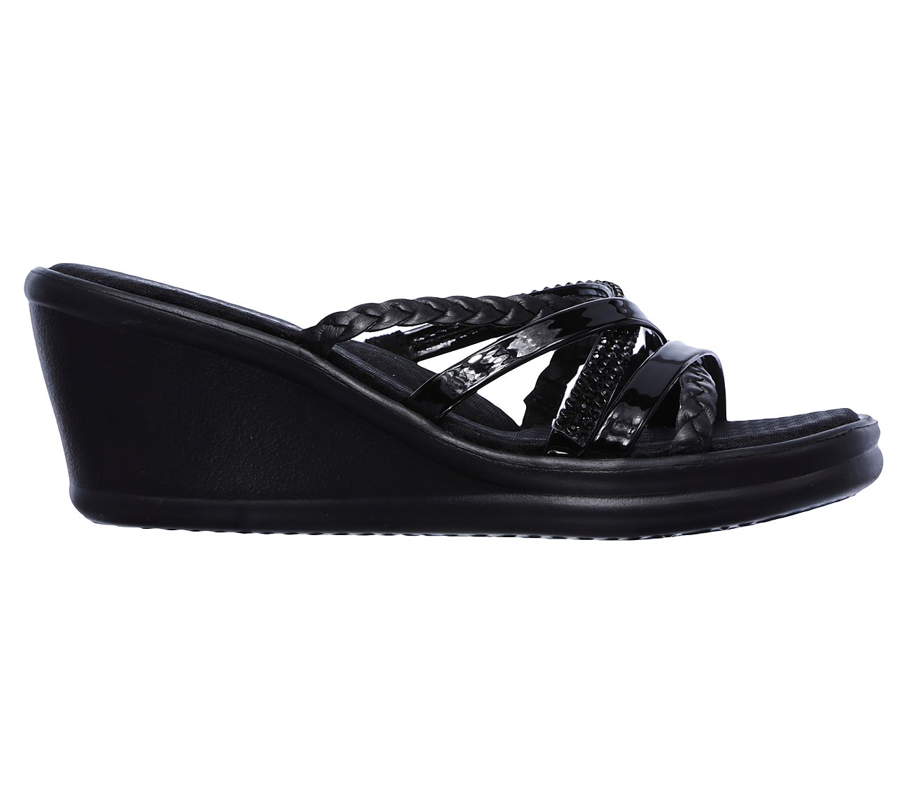 Buy > skechers heeled sandals > in stock