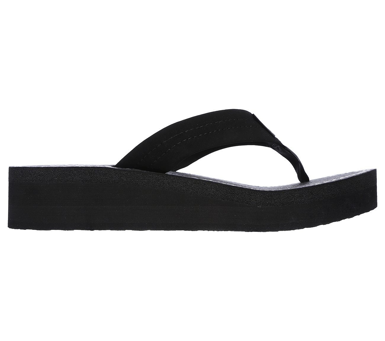 skechers cali vinyasa wedge flip flop