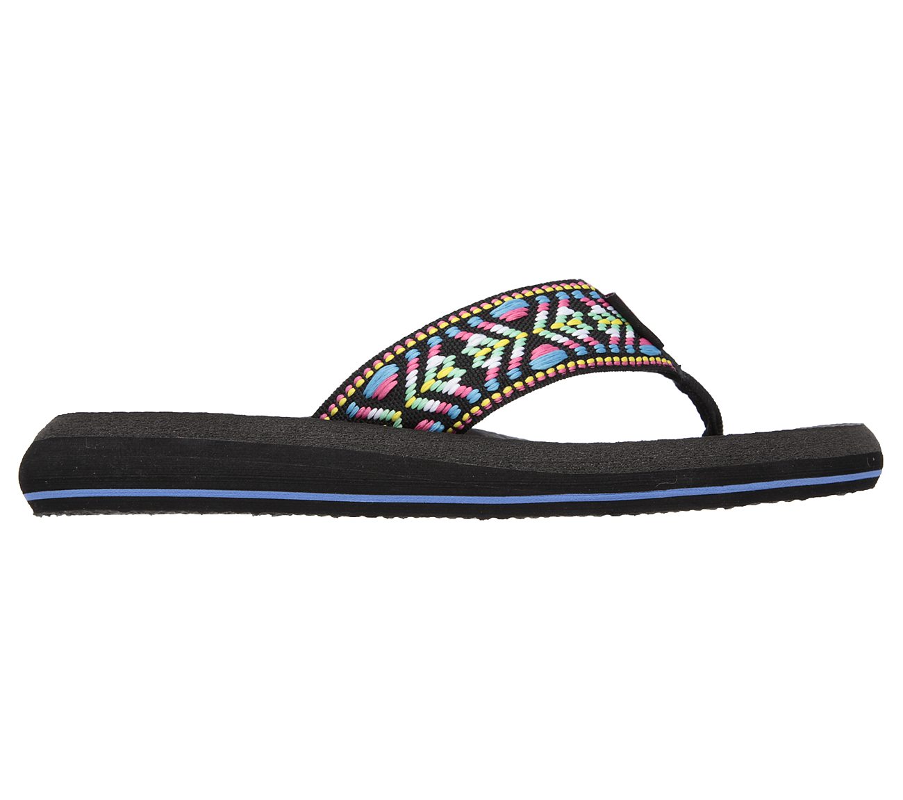 skechers asana flip flops