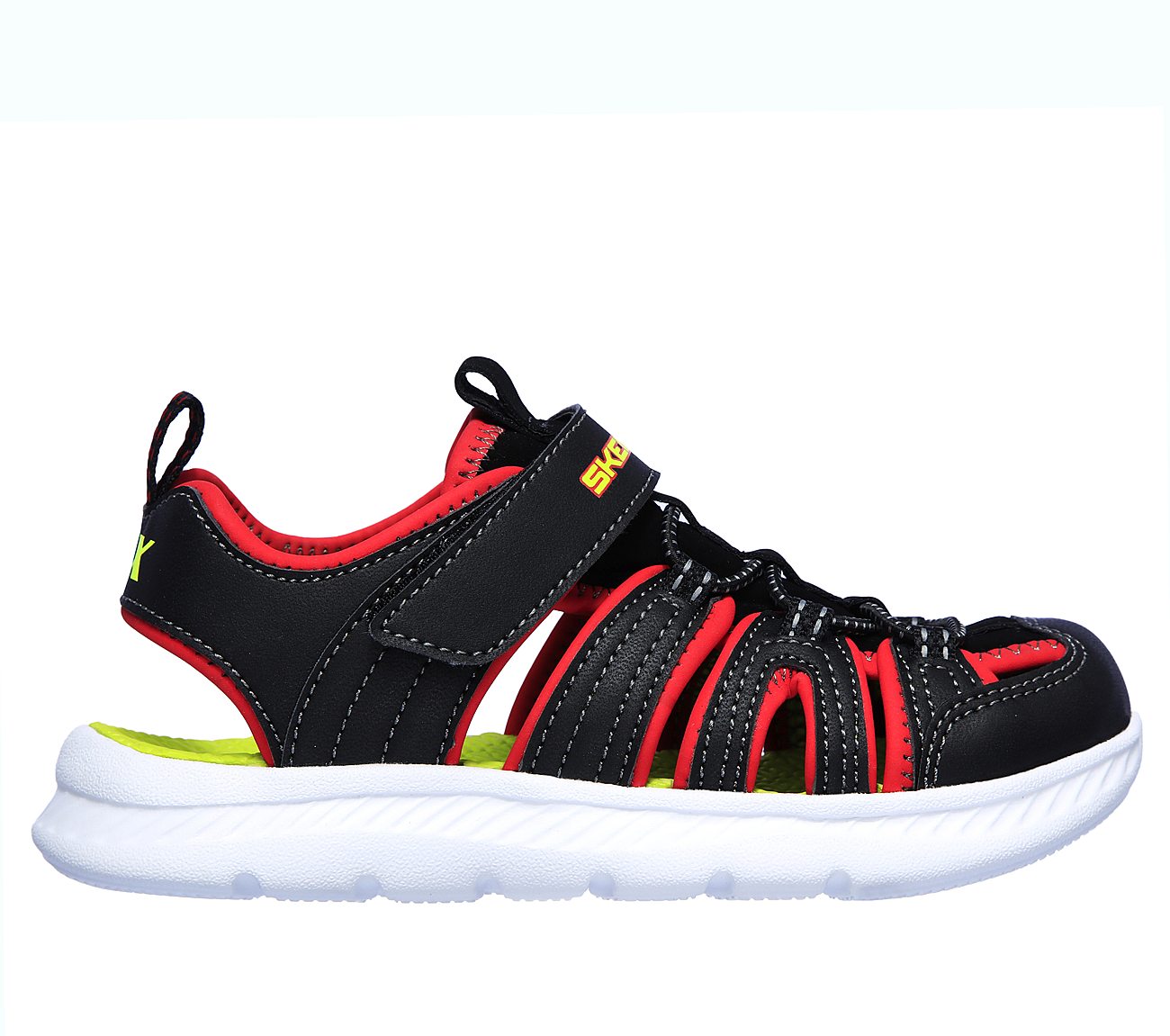 C-Flex Sandal 2.0 - Heat Blast — BLACK