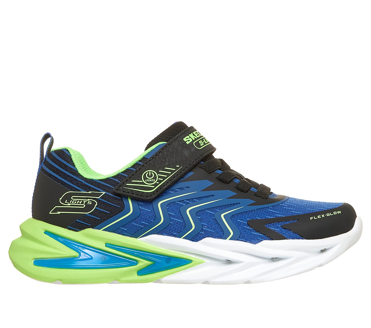 S Lights: Flex-Glow Ultra - Prism-Pacer — BLACK