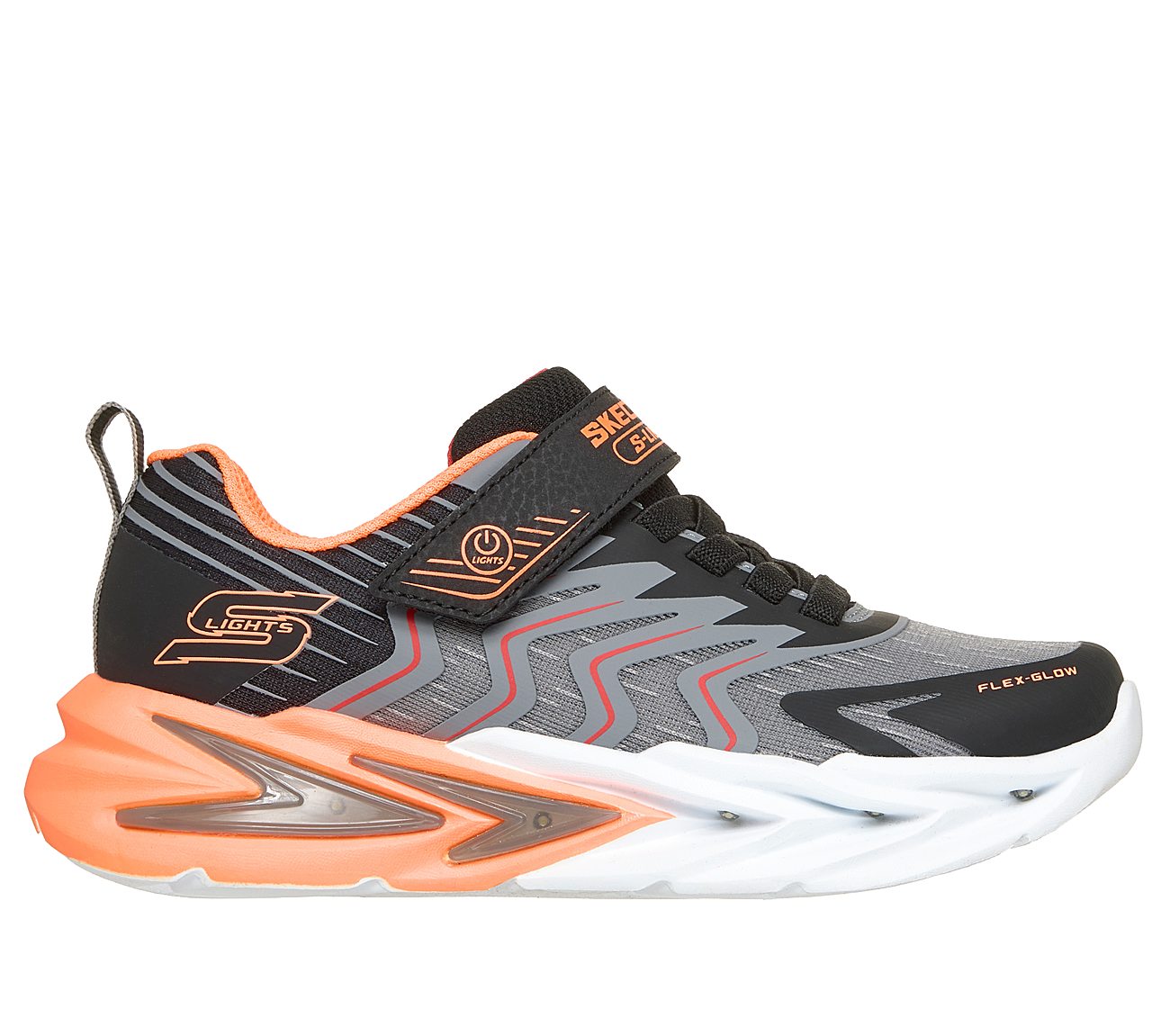 S Lights: Flex-Glow Ultra - Prism-Pacer — BLACK