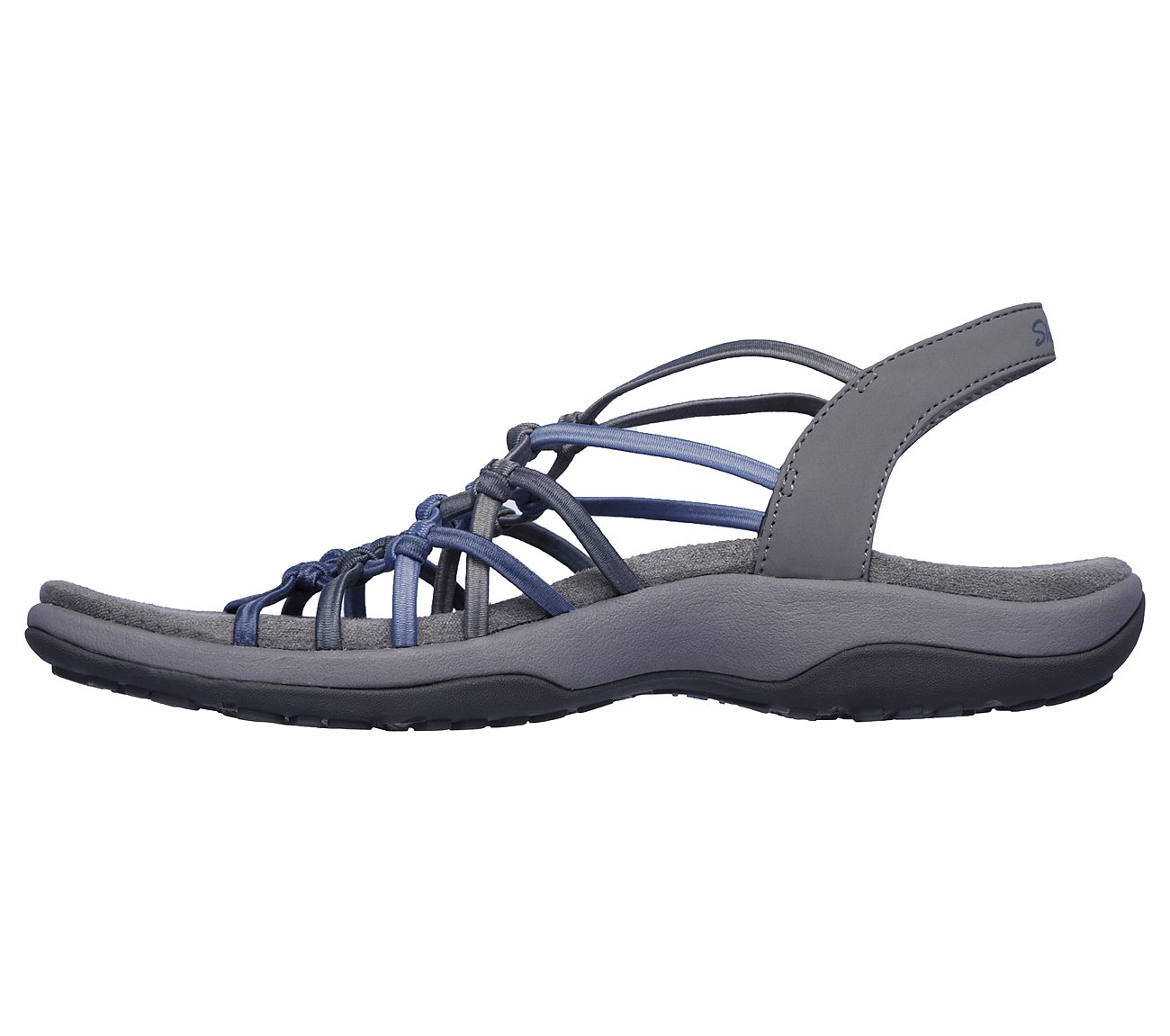 skechers reggae slim forget me knot sandal