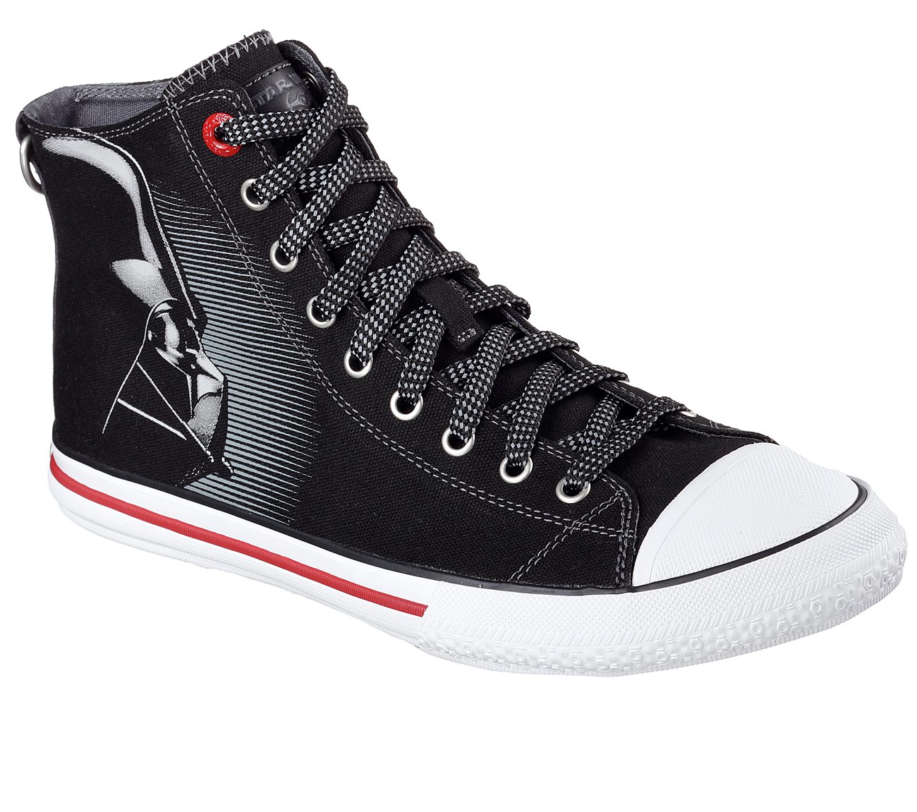 Buy SKECHERS Star Wars: Legacy Vulc - Vader Reflective High Top ...