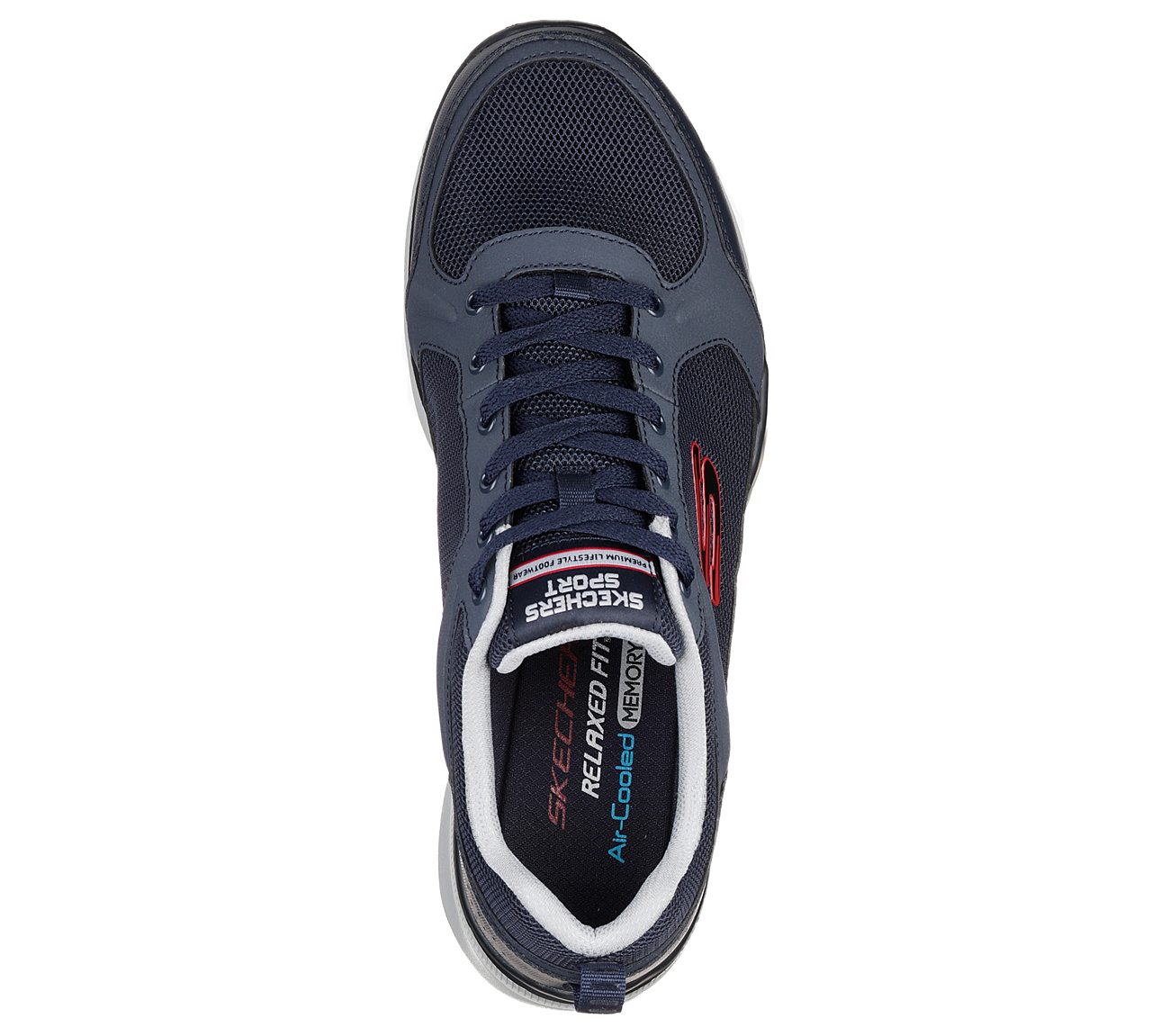 skechers equalizer air cooled memory foam