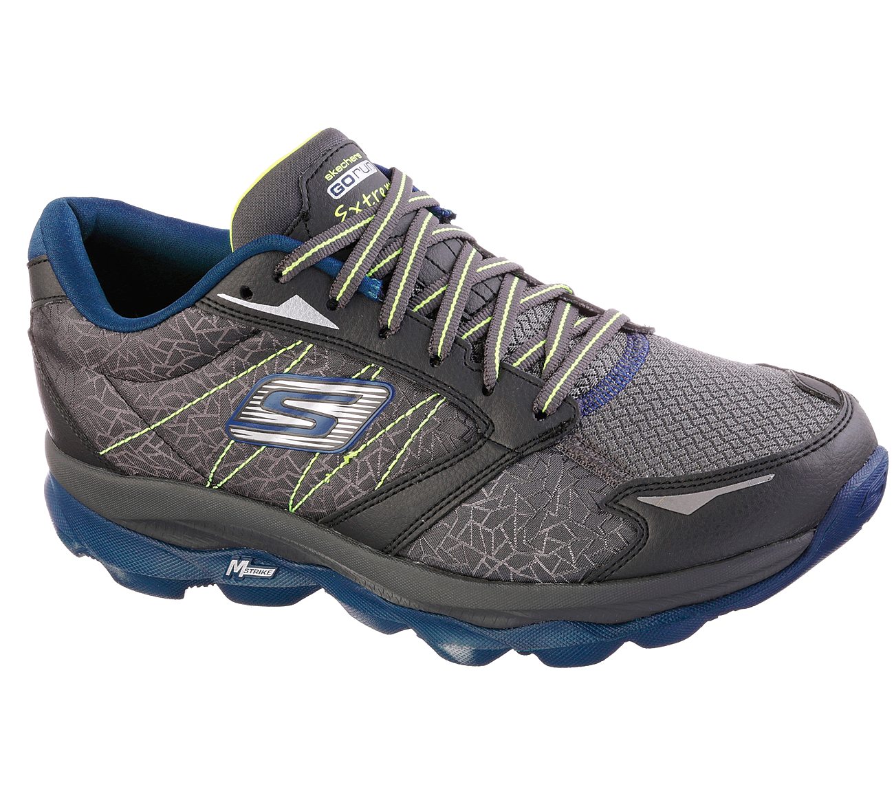 skechers go run ultra grey running shoes