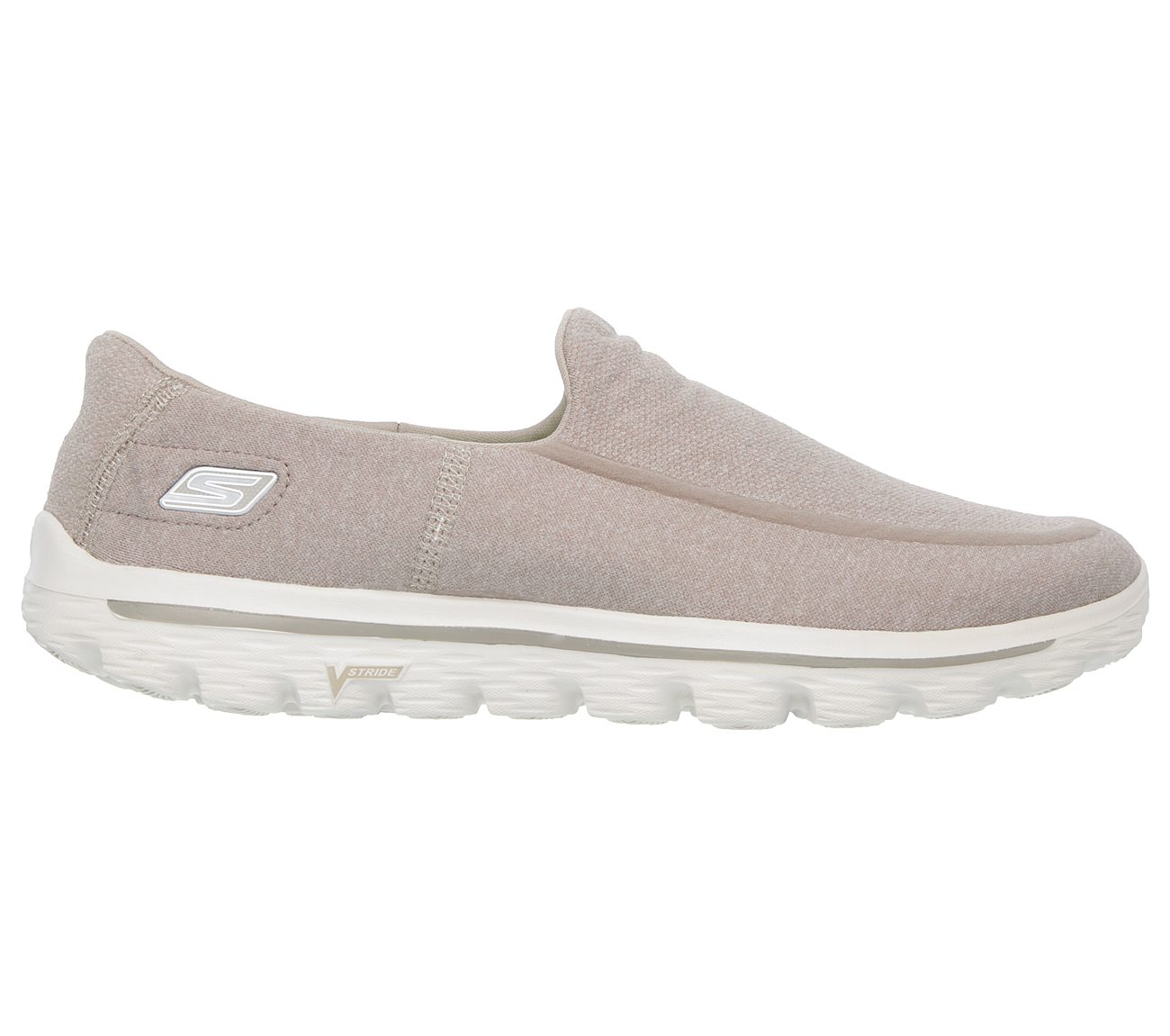 skechers go walk 2 hombre beige