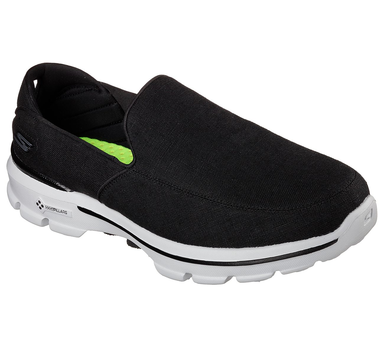 skechers go walk 3 fitknit trainers wide fit