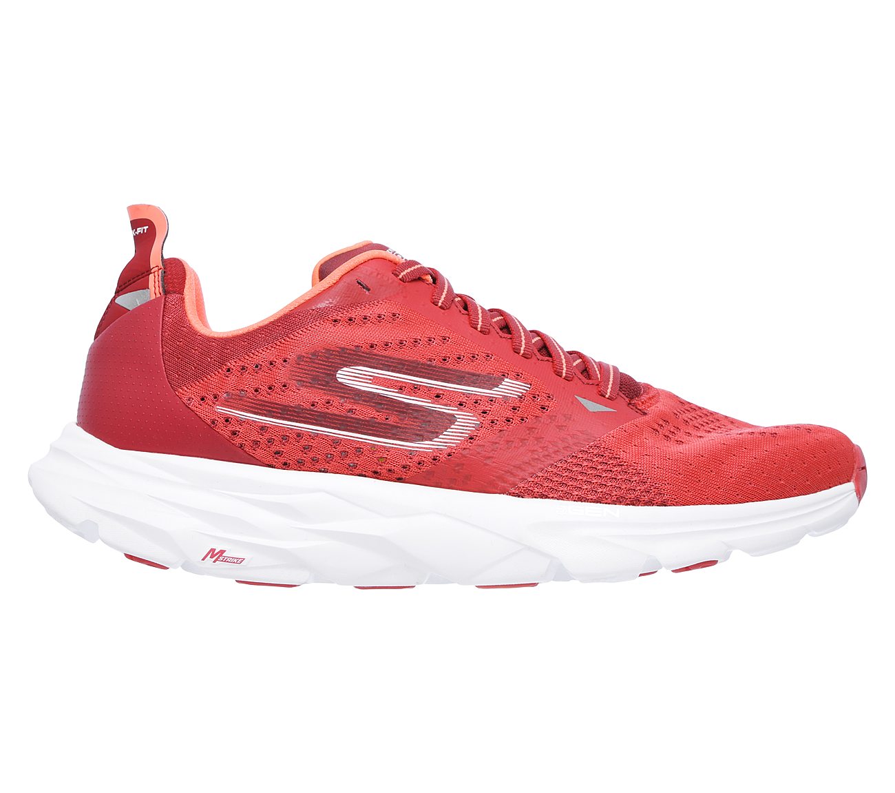 skechers on the go hombre rojas