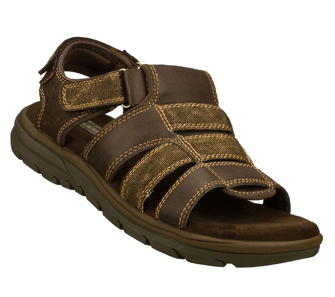 skechers leather sandals Online 