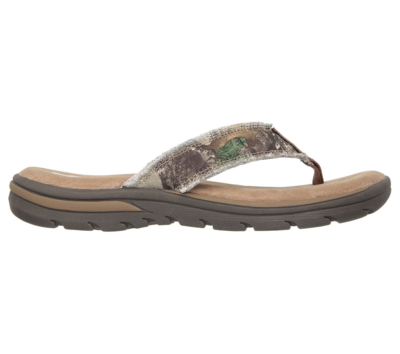 realtree memory foam flip flops