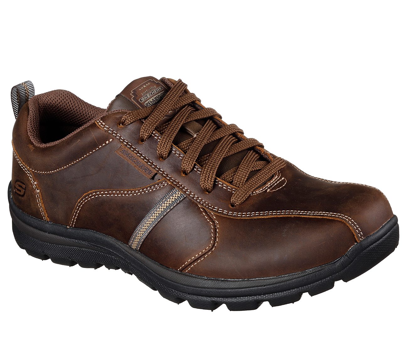 brown sketcher shoes
