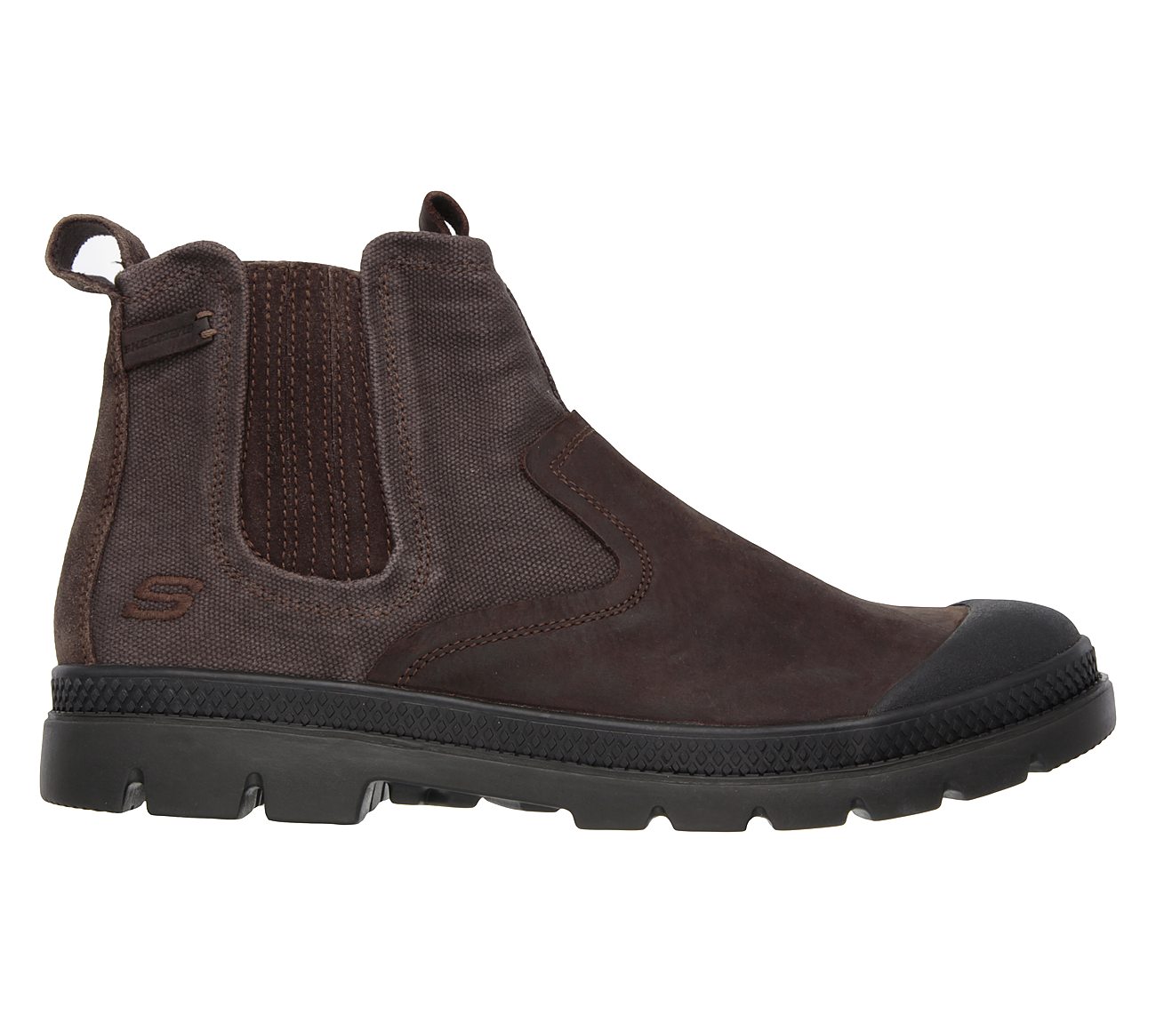 skechers relaxed fit suede ankle boots